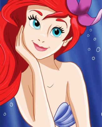 Ariel diamond painting