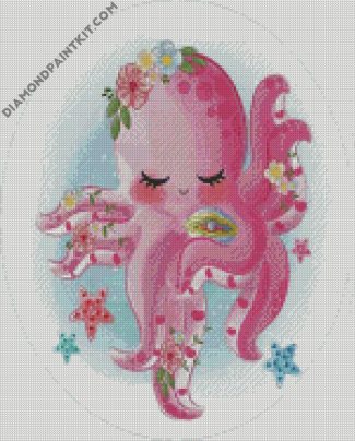 baby cute octopus diamond paintings