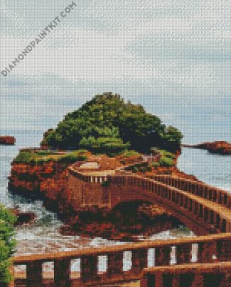 Biarritz Bridge diamond painting