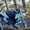 blue Dinosaur diamond painting