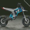 blue Dirtbike diamond paintings