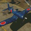 blue f4u airplaine diamond painting