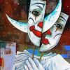 Broken Clown diamond painting