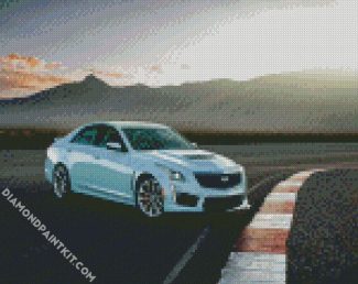 Cadillac CTS V diamond painting