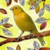 canary Bird Art diamond painting