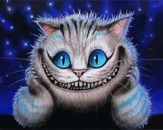 cheshire Smile diamond painting