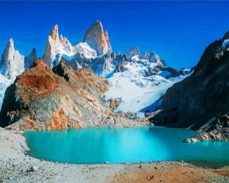 chile patagonia diamond painting