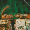 Chipmunks Animals diamond painting