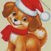 christmas dog diamond paintings