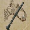 clarinet Musical Instrument diamond paintings