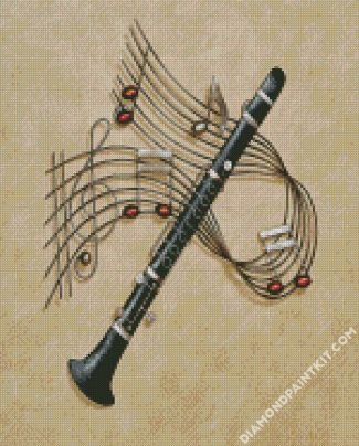 clarinet Musical Instrument diamond paintings