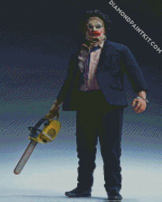 Classy Leatherface diamond painting