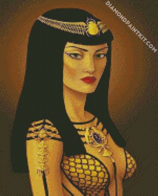 Cleopatra diamond painting