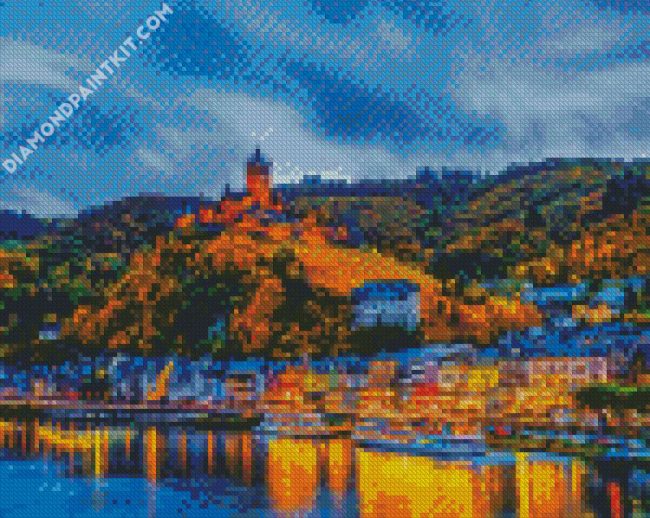 Cochem Germany diamond painting