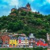 Cochem Town Germany diamond Painting