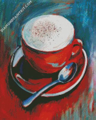 coffee cup diamond paintings