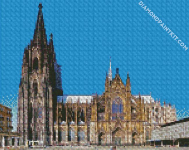 Cologne Cathedral Germany diamond painting