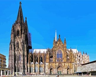 Cologne Cathedral Germany diamond painting