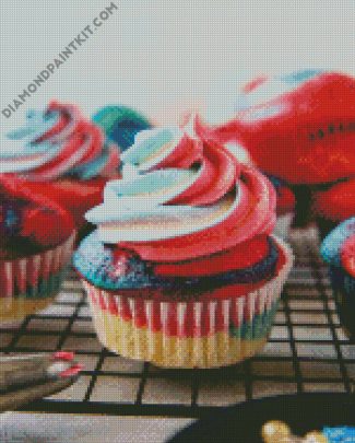 colorful Cupcakes diamond paintings