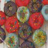 Colorful Dounuts diamond painting