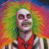 colorful beetlejuice Art diamond paintings