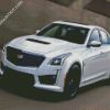 Cool CTS V Car diamond painting