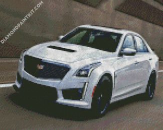 Cool CTS V Car diamond painting