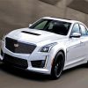 Cool CTS V Car diamond painting