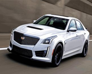 Cool CTS V Car diamond painting