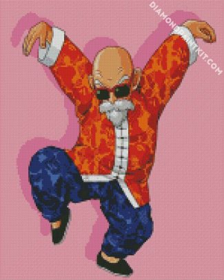 cool Master Roshi diamond paintings