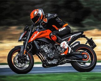 cool duke ktm diamond painting