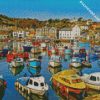 Cornwall Boats diamond painting