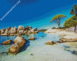 Corsica diamond painting