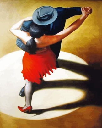 couple dancing diamond painting