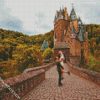 couple in Eltz castle diamond paintings