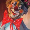 Creepy Clown Smiling diamond painting