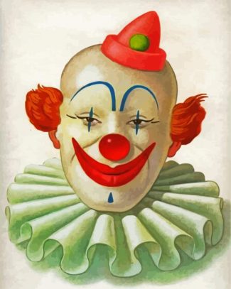 Creepy Scary Clown diamond painting