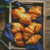 Croissants Food diamond painting