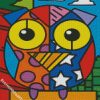 Cubism Bird diamond painting