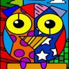 Cubism Bird diamond painting