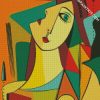 Cubism Woman diamond painting