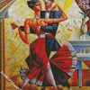 Cubist Dancers diamond painting