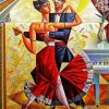 Cubist Dancers diamond painting