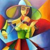 Cubist Woman diamond painting