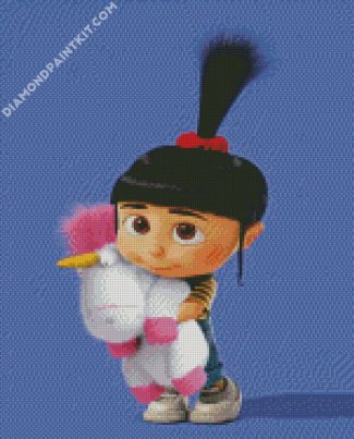 cute Agnes Despicable Me diamond paintings