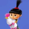 cute Agnes Despicable Me diamond painting