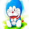 Aesthetic Doraemon diamond painting