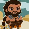 Cute Khal Drogo diamond painting