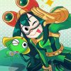 Cute Tsuyu Asui Froppy diamond painting