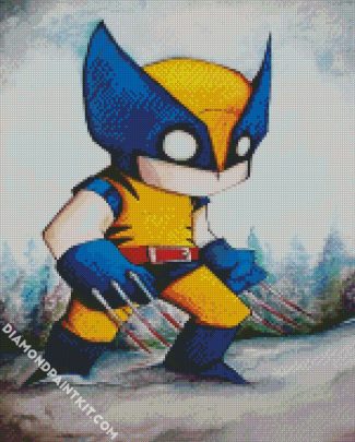 cute baby super hero diamond paintings